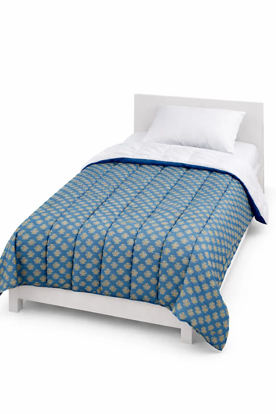 Couette légère d-tox / non tissé blanc - 1 personne 140 x 200 - 14018-6