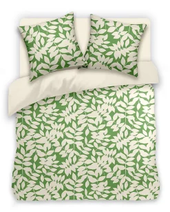 Couette légère imprimée / Uni beige - 1 personne 140 x200 - 29188