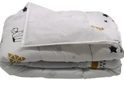 Couette légère imprimée sapin futé - 1 personne 140 x 200 - spécial été - 20644