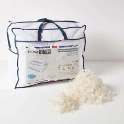 Couette légère été 240x220 cm - Couette 2 personnes - Plumes et duvet de canard - HOMESCAPES