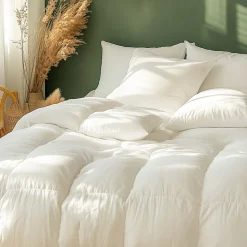 Couette naturelle - Chaude - 70% duvet anti-acarienne 260x240 cm APPALACHES