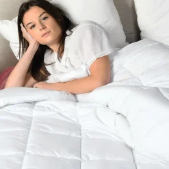 Couette naturelle - Chaude - 70% duvet anti-acarienne 240x220 cm APPALACHES