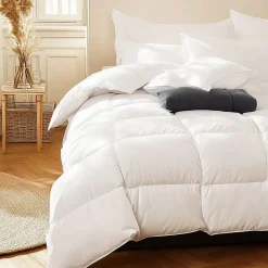 Couette naturelle - Tempérée - 50% duvet 250 g/m² 260x240 cm AVORIAZ