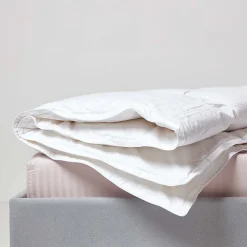 Couette Premium tempérée printemps/automne en duvet d'oie 10.5 Tog - 230 x 220 cm - HOMESCAPES