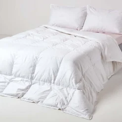 Couette Premium tempérée printemps/automne en duvet d'oie 10.5 Tog - 230 x 220 cm - HOMESCAPES