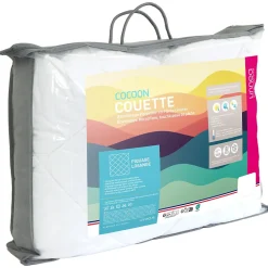 Couette été 140x200 cm COCOON garnissage fibre polyester 200g/m2