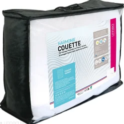 Couette été 280x240 cm HARMONIE garnissage fibre polyester 150g/m2