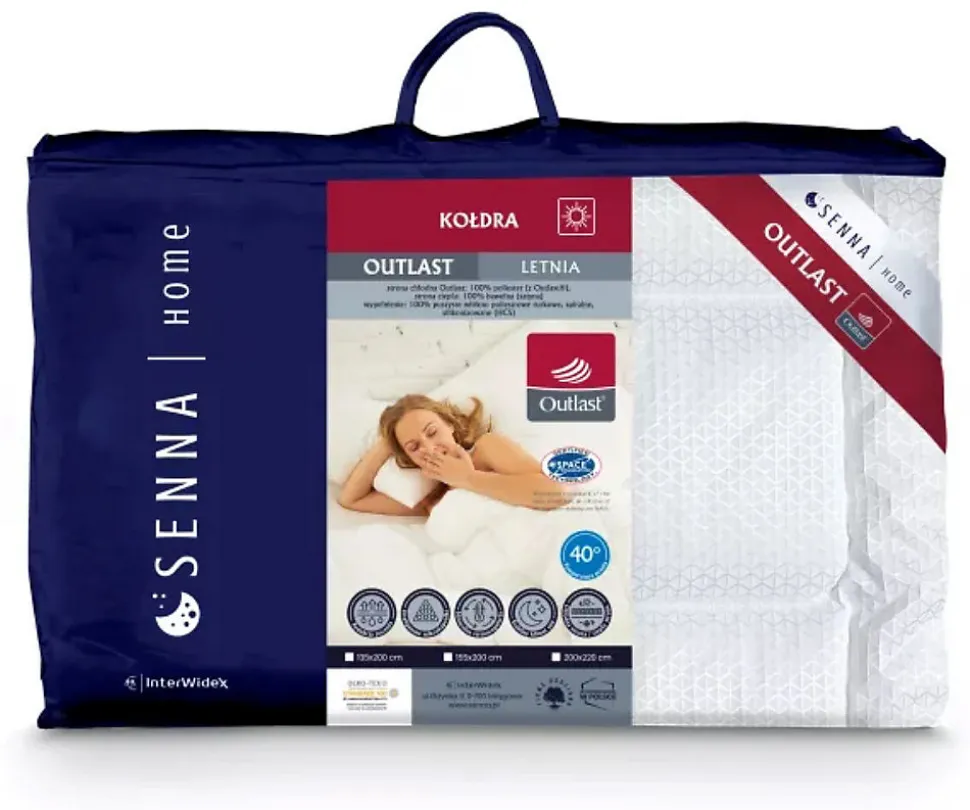 Couette été 160x200 OUTLAST Senna Home