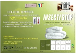 Couette Tempérée Anti Insectes - 1 Personne 140 x 200 - 14921
