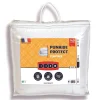 Couette tempérée DODO 140x200 cm - 1 personne - Protection anti punaise, anti acarien - 300G/m² - Blanc - Fabriqué en France