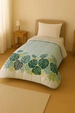 Couette tempérée imprimée Marvin - 1 personne 140 x 200 - 17121