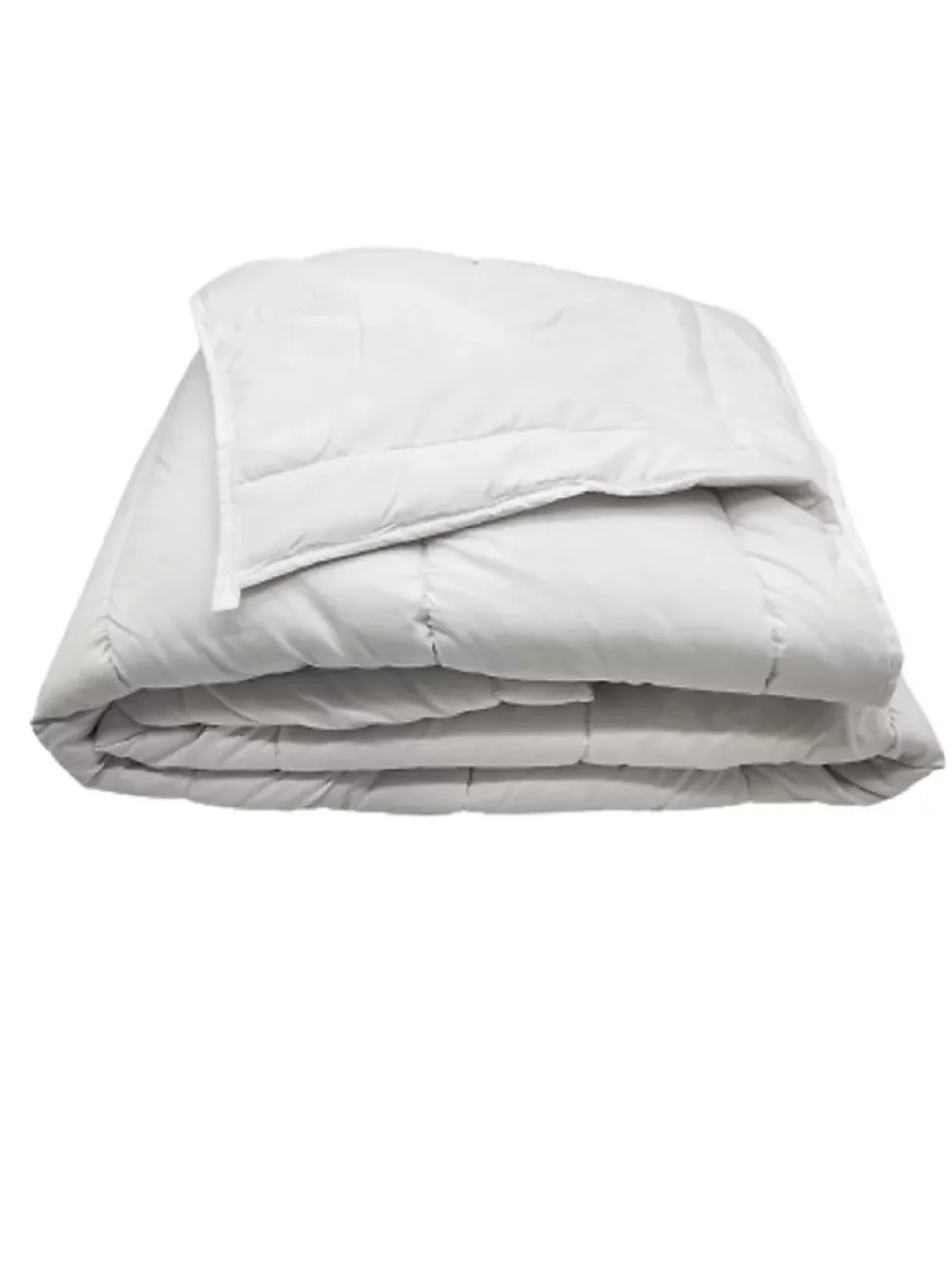 Couette tempérée microfibre blanche - 2 personnes 240 x 260 - 16064