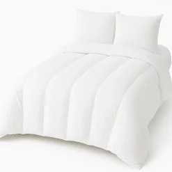 Couette tempérée Microfibre Anti acariens - 1 personne 140 x 200 - 20717