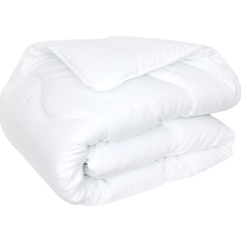 Couette tempérée 200x200 cm CARESSE garnissage polyester 375g/m2