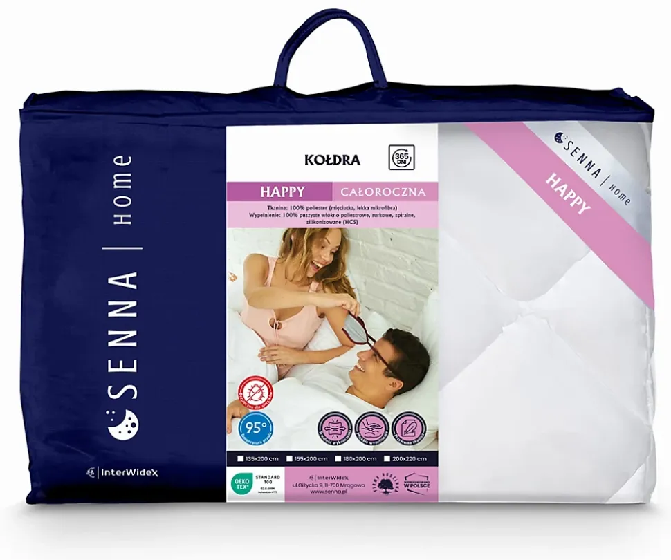 Couette toutes l'année 135x200 HAPPY Senna Home