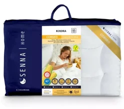 Couette toutes saisons 155x200 CORNEO Senna Home Blanc