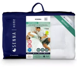 Couette toutes saisons 160x200 BOTANICA Blanc Senna Home