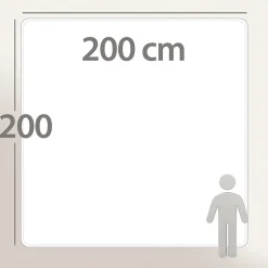 Couette 200x200 cm 4 saisons ELSA garnissage fibre polyester 500g/m2