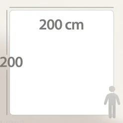 Couette 200x200 cm hiver FINLANDE garnissage naturel duvet de canard 300g/m2