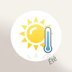 Couette 260x240 cm été BAMBOO garnissage viscose de bambou 200g/m2