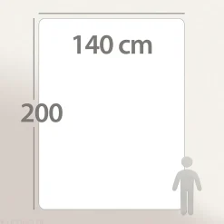 Couette 140x200 cm été CAP NORD garnissage naturel duvet d'oie 250g/m2