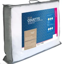 Couette 160x200 cm été ELSA garnissage fibre polyester 100g/m2