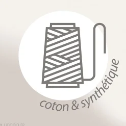 Couette 140x200 cm été ELSA garnissage fibre polyester 200g/m2