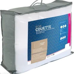 Couette 240x220 cm été ELSA garnissage fibre polyester 200g/m2