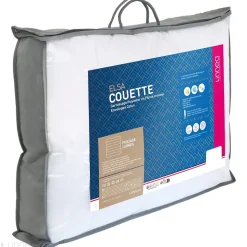 Couette 200x200 cm été ELSA garnissage fibre polyester 200g/m2