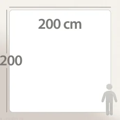 Couette 200x200 cm été FINLANDE garnissage naturel duvet de canard 180g/m2