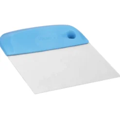 Coupe-Pâte-Racloir lame en acier inoxydable flexible 146 mm Bleu VIKAN
