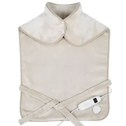 Coussin chauffant dos et cervicales - LIVOO - DOS218C - 100 W - 60 x 90 cm - Flanelle - Lavable en machine 30 deg - 50-65 deg -...