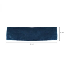 Coussin, tour de cou chauffant 50 x 12 cm - Bleu - Vivezen