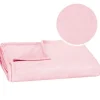 Couverture - SPRINGOS - Douillette 150x200 cm - Polyester 100% - Rose - 350 g/m²