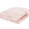 Couverture - SPRINGOS - 200x220 cm - Douce - Rose - Polyester avec texture