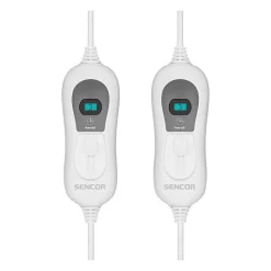 Couverture chauffante - SENCOR - SUB 2700WH - 120 W - 3 températures - Blanc