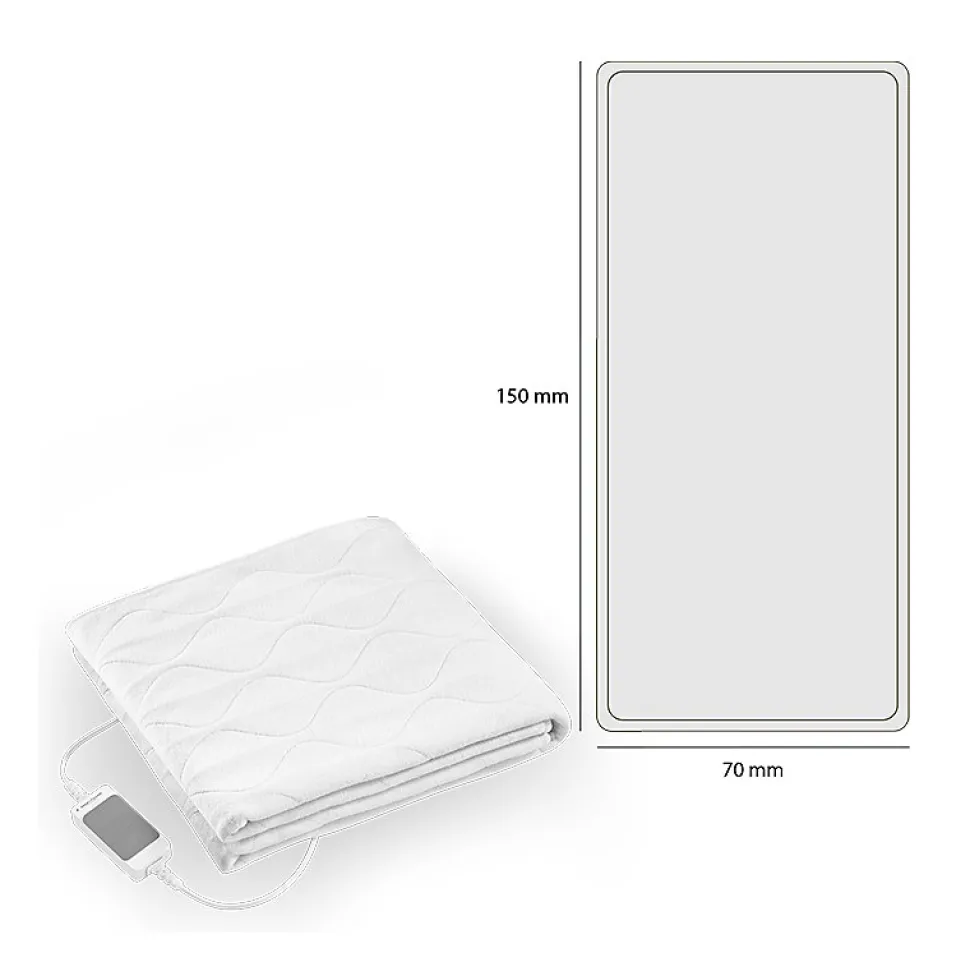 Couverture chauffante Proficare PC-WUB 3060 Blanc
