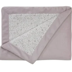 Couverture double face esprit enchanté (75x100 cm - Lilas)