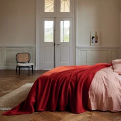 Couverture en polaire confort (240x300 cm - Terracotta)