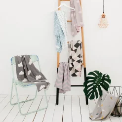 Couverture enfant nuages 100 x 80 cm