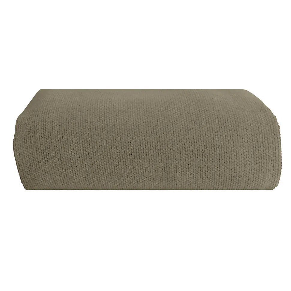 Couverture plaid marron 130x170cm PANORA - SACASA