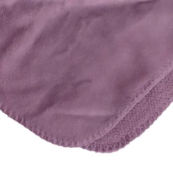 Couverture plaid violette 130x170cm SMOOTHY - SACASA