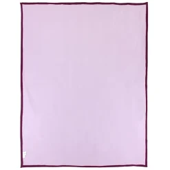 Couverture polaire luxe 180x220 cm 100% polyester 430g/m2 NARVIK Violet Prune