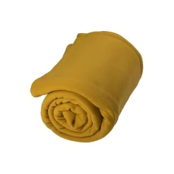 Couverture polaire "Teddy Non feu - Norme NF EN ISO 12952" toutes dimensions Toison d'or - Teddy Miel - 180 x 240 cm