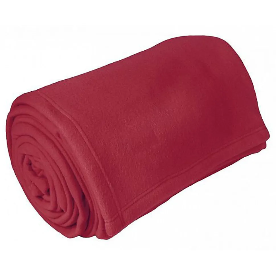 Couverture polaire "Teddy Non feu - Norme NF EN ISO 12952" toutes dimensions Toison d'or - Teddy Framboise - 180 x 240 cm
