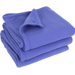 Couverture polaire 240x260 cm 100% Polyester 350g/m2 TEDDY violet Liberty