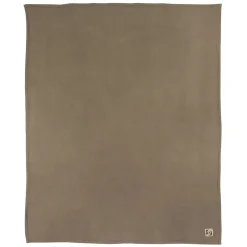 Couverture polaire 220x240 cm 100% Polyester 350g/m2 TEDDY Marron Taupe