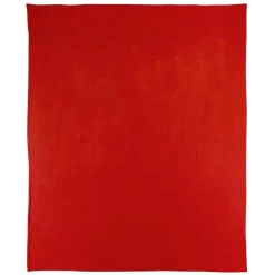 Couverture polaire 240x260 cm 100% Polyester 350g/m2 TEDDY Rouge Terracotta