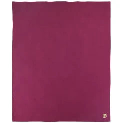 Couverture polaire 180x220 cm 100% Polyester 350g/m2 TEDDY Violet Prune
