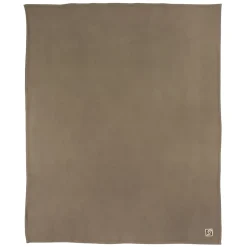 Couverture polaire 240x260 cm 100% Polyester 350g/m2 TEDDY Marron Taupe